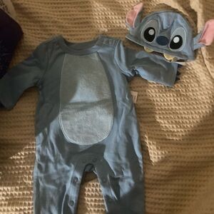 Disney Blue Pajama Set with Hat
